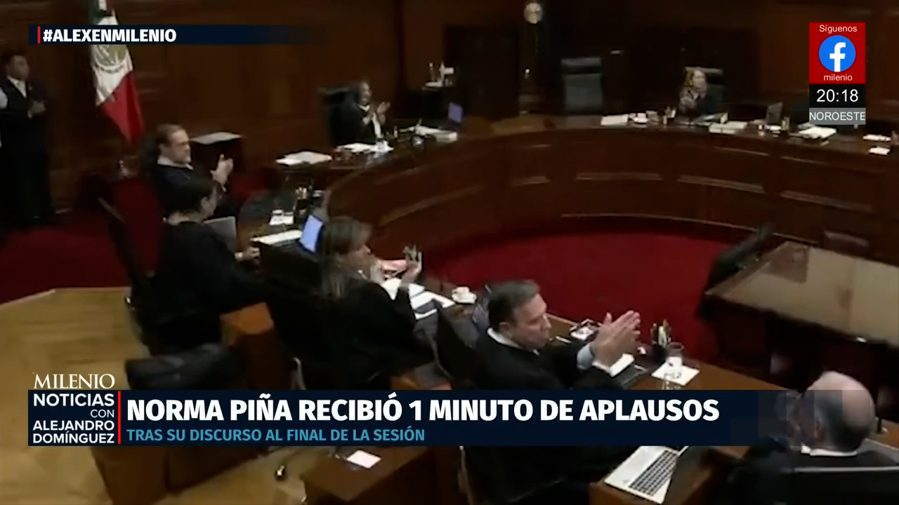 Distanciamiento entre poderes marca última sesión de la Suprema Corte