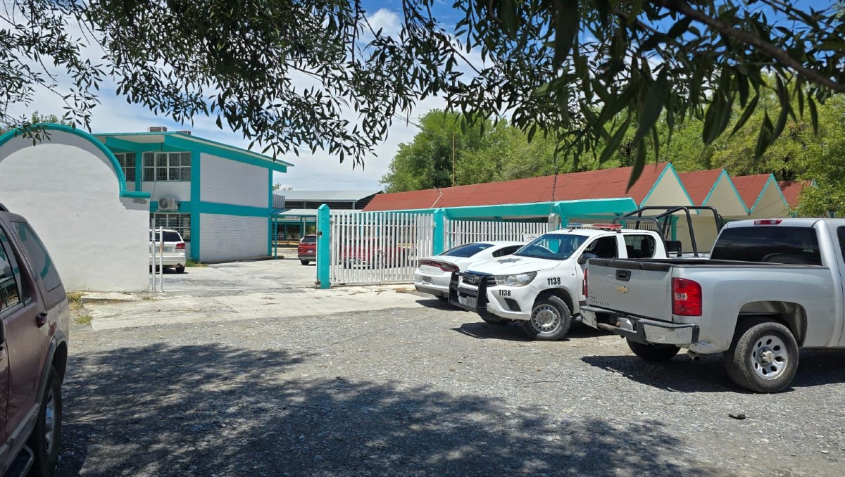Los hechos ocurrieron en la Escuela Secundaria Antonio de la Garza García. Foto: Martha Zamora