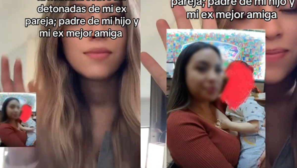 Joven descubre que su esposo le fue infiel con su mejor amiga. | TikTok @mamicandy0