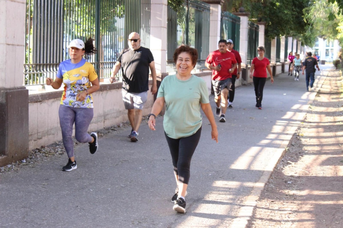 María Teresa Martínez Rangel, deportista del Bosque Venistiano carranza. | Roberto Amaya