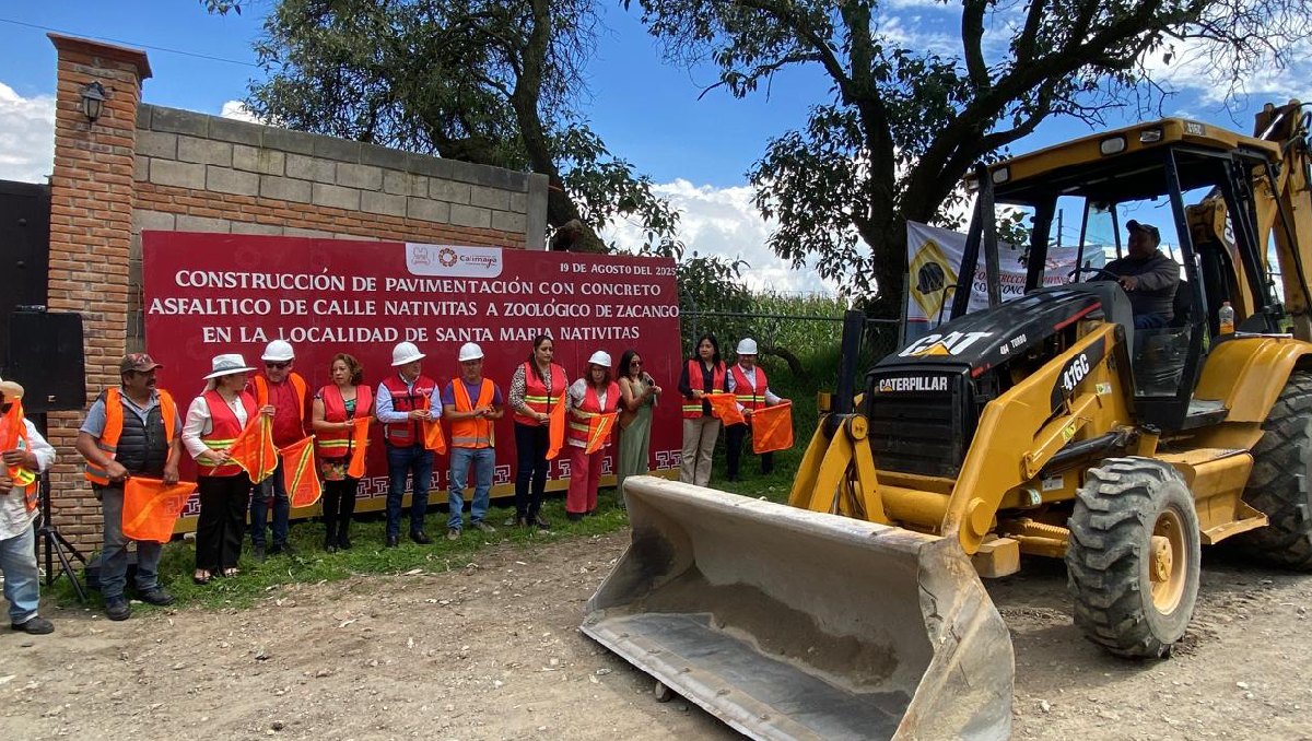 Omar Sánchez indicó que las obras son muestra de sus resultados para aminorar el rezago de calles y avenidas. Foto: (Mellissa López)