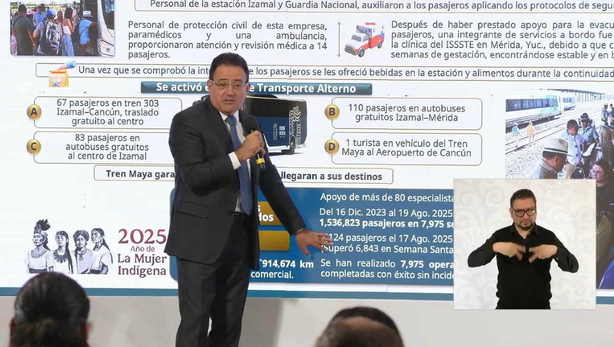 Óscar David Lozano Águila, director del Tren Maya. | Especial