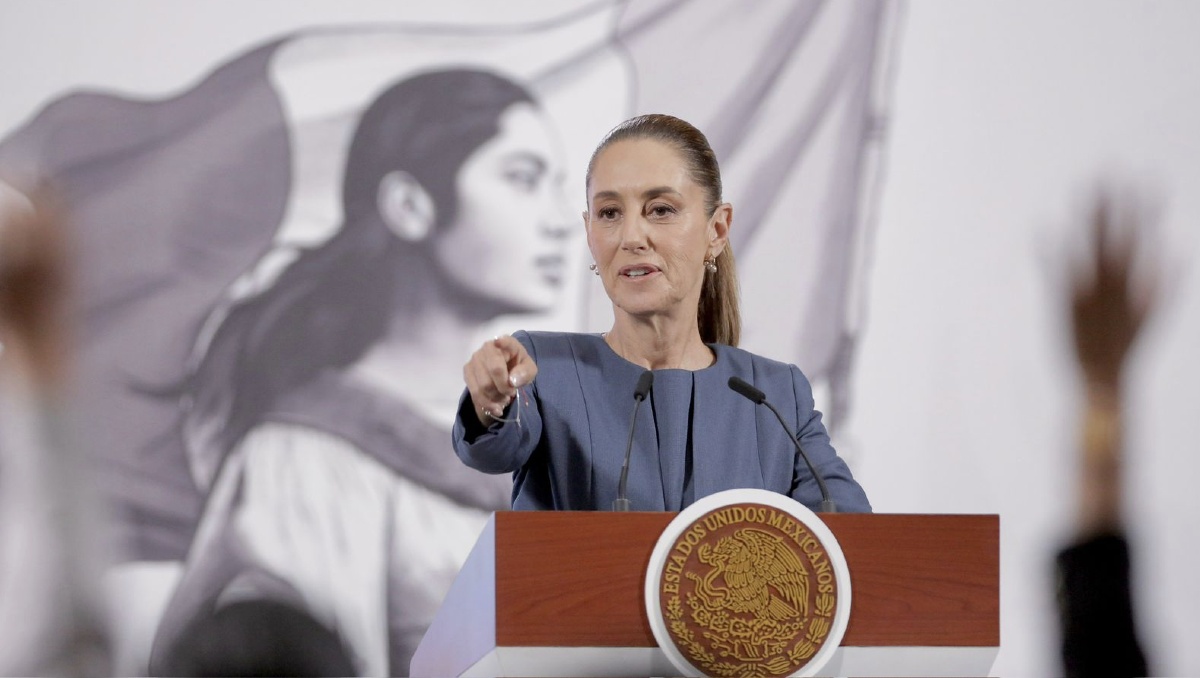 La Presidenta en su conferencia de prensa mañanera del 20 de agosto de 2025. | Ariel Ojeda