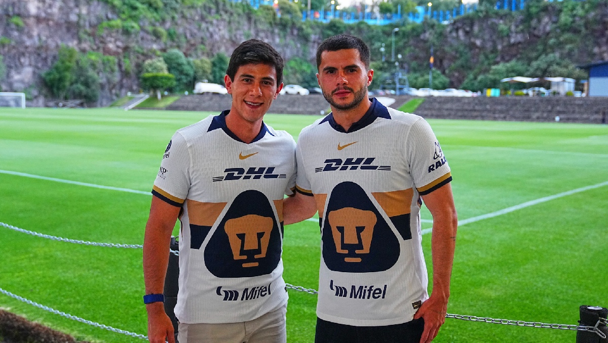 Pumas presenta a José Juan Macías y Alan Medina como sus nuevos refuerzos (Imago7)