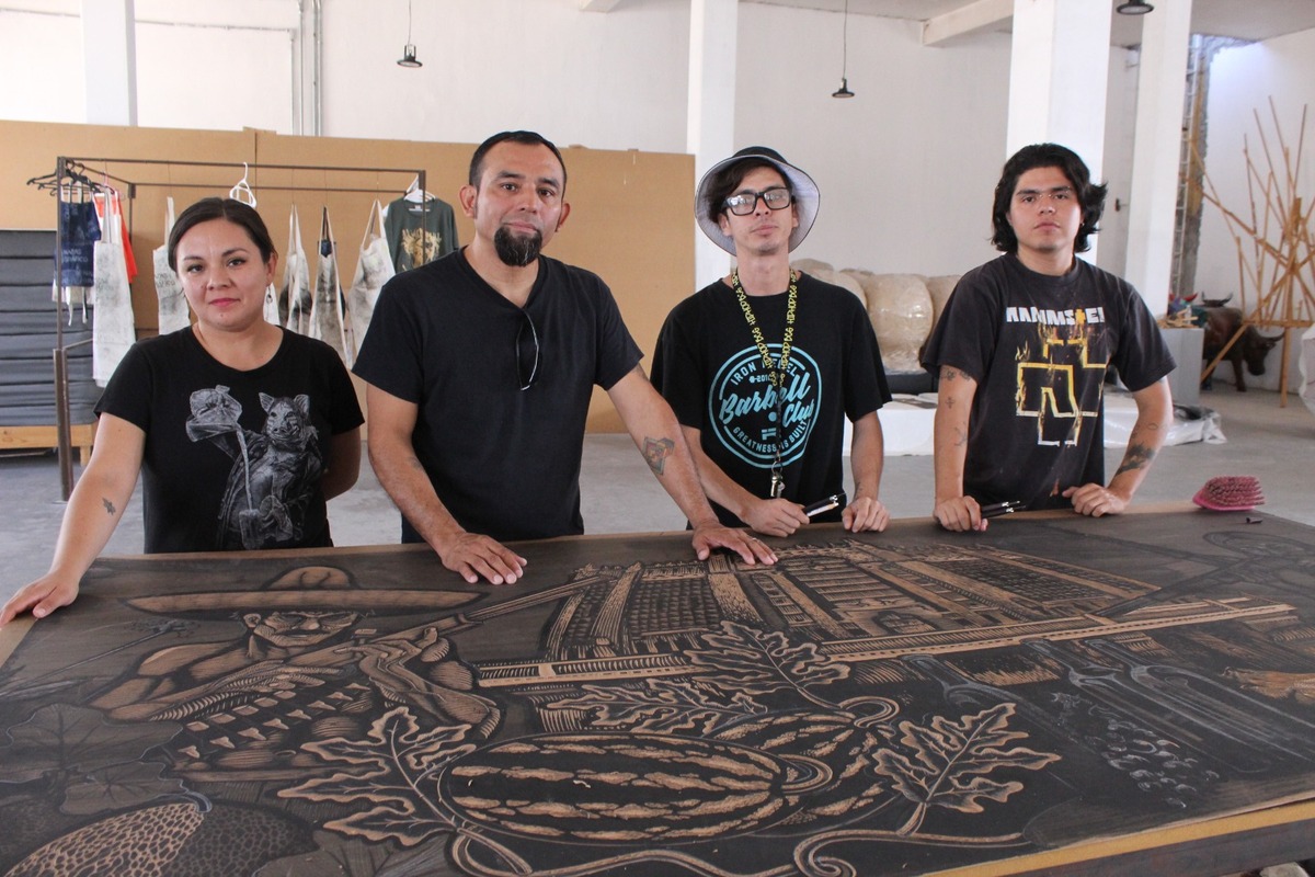 Centro Cultural Antigua Harinera prepara un grabado mural homenaje a Torreón | Roberto Amaya