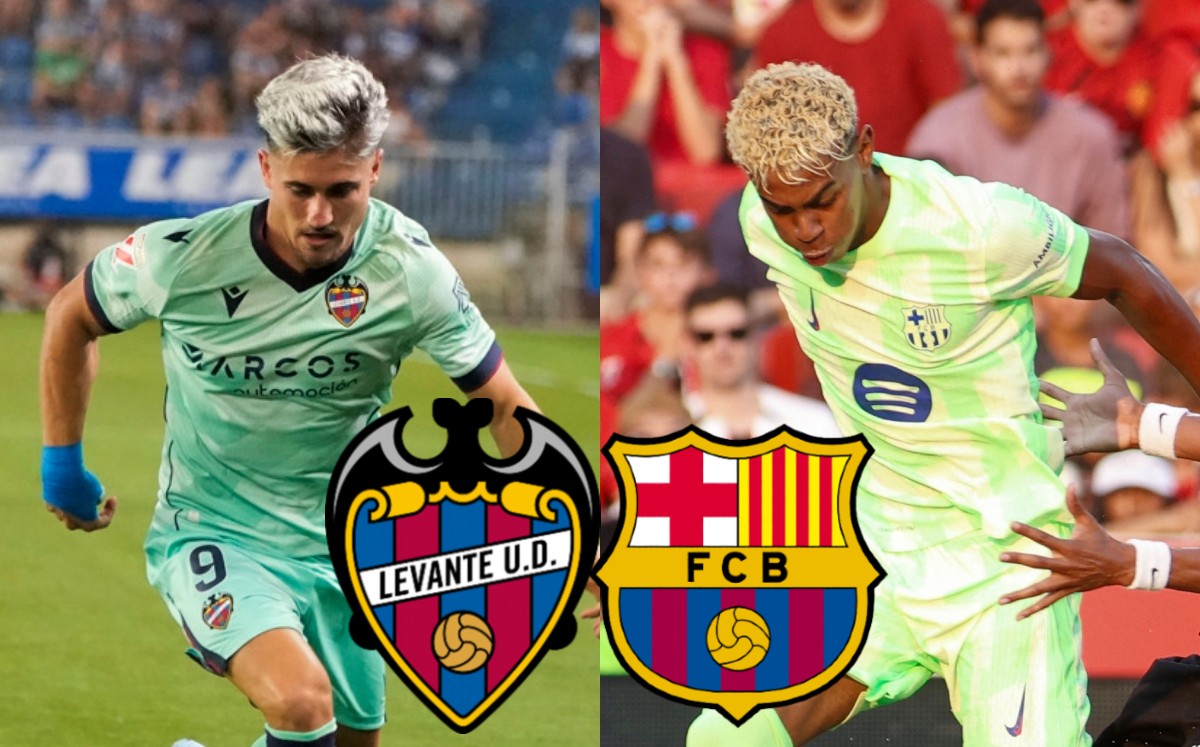 Levante vs Barcelona EN VIVO partido de la Liga de España 2025 (EFE/AFP)