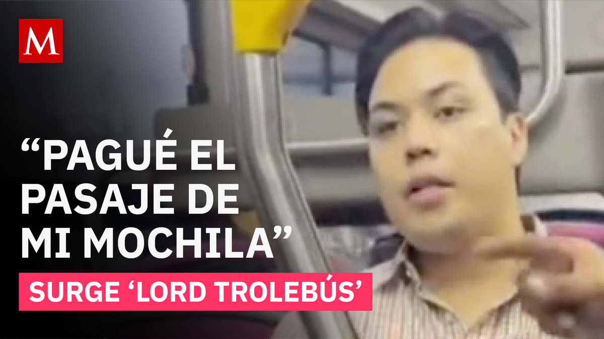Pasajero de trolebús pagó dos lugares para que nadie se sentara junto a él