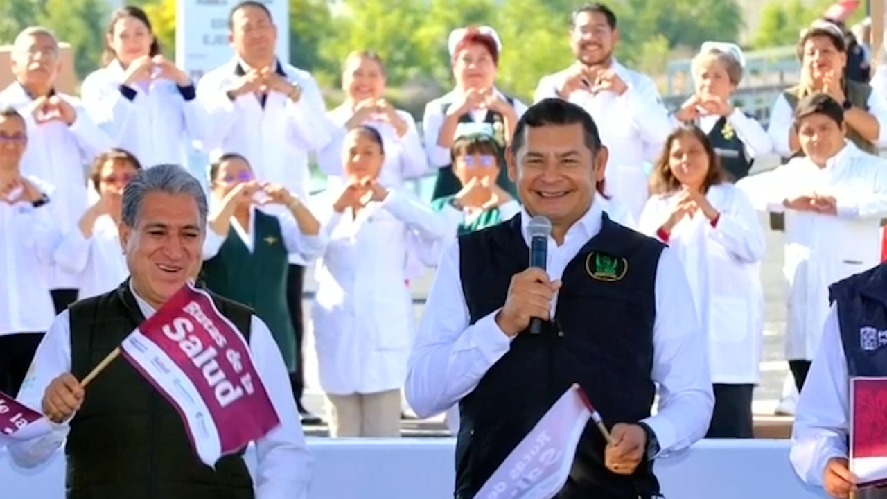 Puebla se suma a ‘Rutas de la Salud’; buscan mejorar distribución de medicamentos en el IMSS