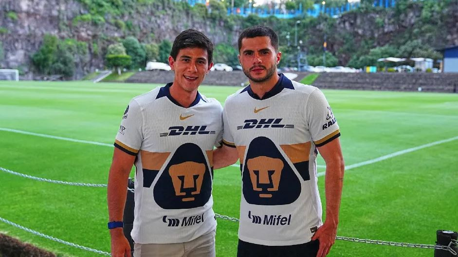 Pumas presenta a José Juan Macías y Alan Medina como sus nuevos refuerzos