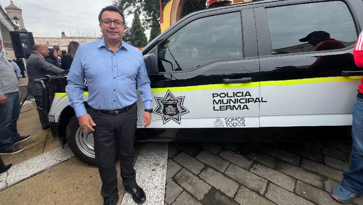 Con las nuevas unidades estará llegando casi a las 50 patrullas la Policía de Lerma. Foto: (Bernardo Jasso)