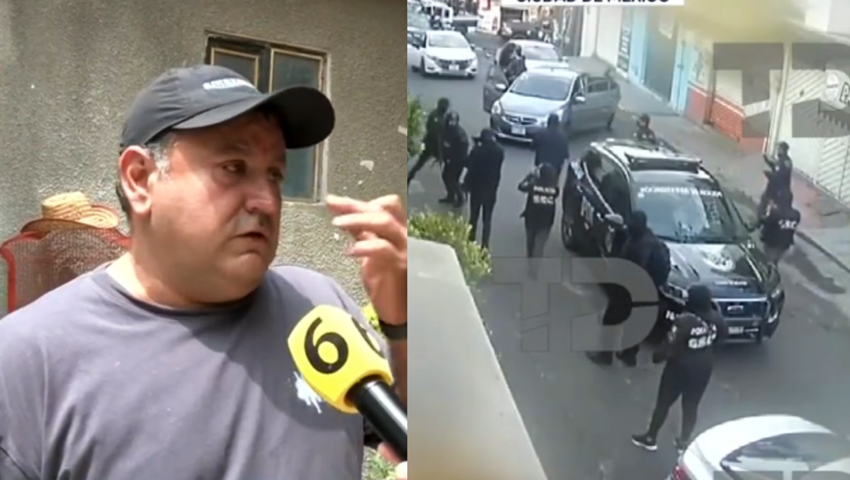 Catean domicilio equivocado en CdMx y amagan a familia completa. | Foto: Telediario