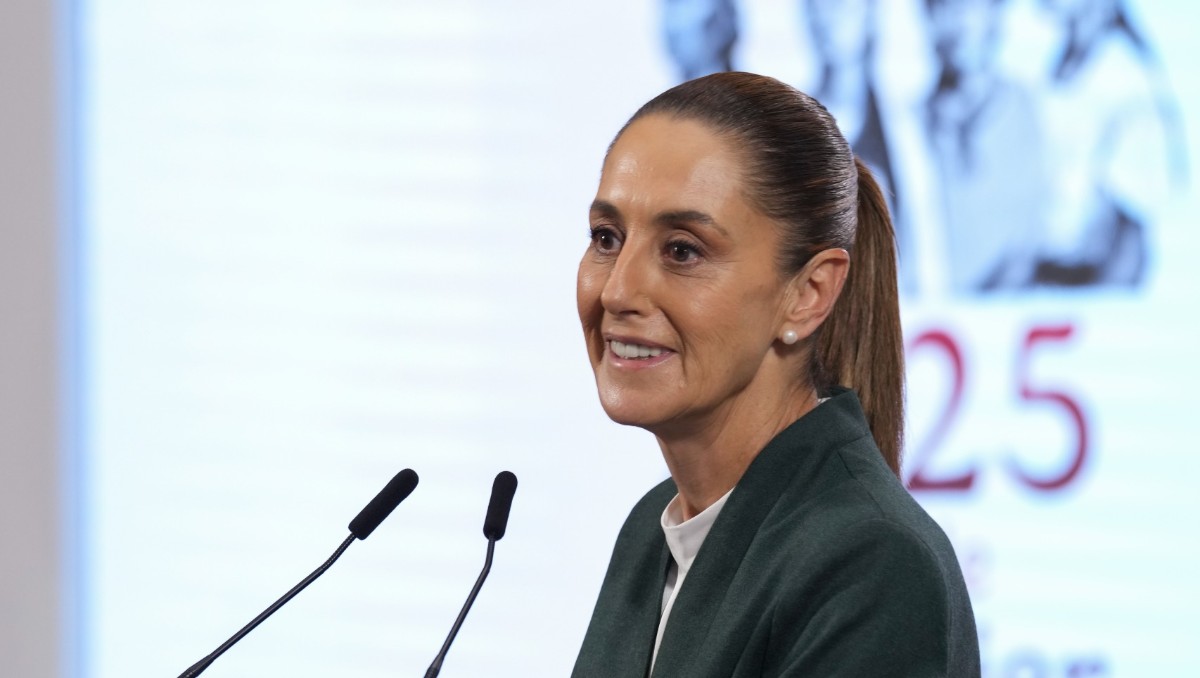 Claudia Sheinbaum destacó que la inflación “es una de las más bajas”. | Especial
