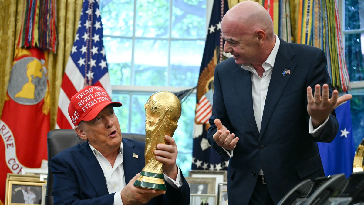 Donald Trump confirma fecha y sede para el sorteo del Mundial 2026 (AFP)
