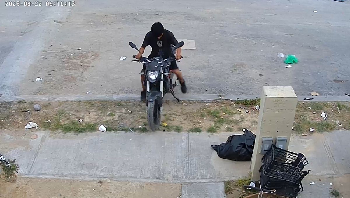 El robo se registró sobre la calle Baza. | Especial