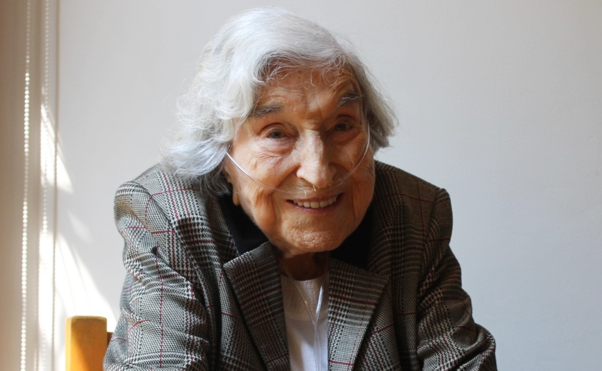 La filóloga Margit Frenk, integrante de la Academia Mexicana de la Lengua. (Foto: Uriel Santiago Velasco)
