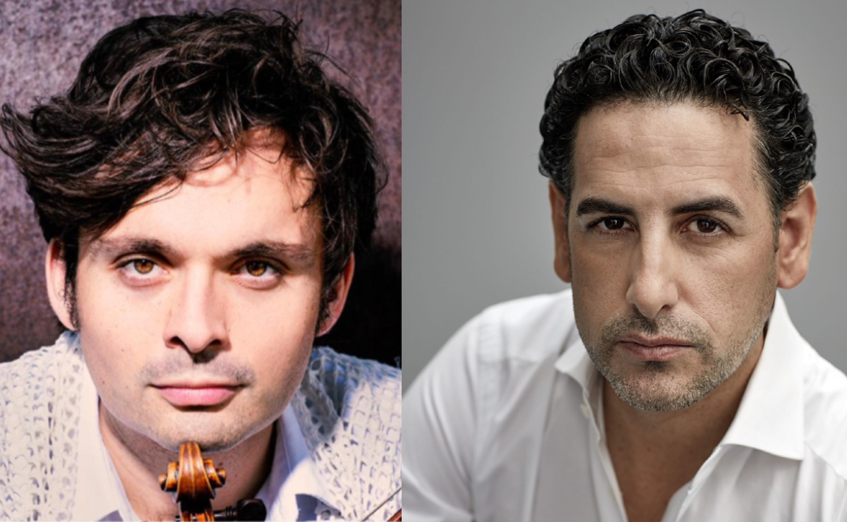 Francisco Fullana y Juan Diego Flórez. (Foto: Especial)