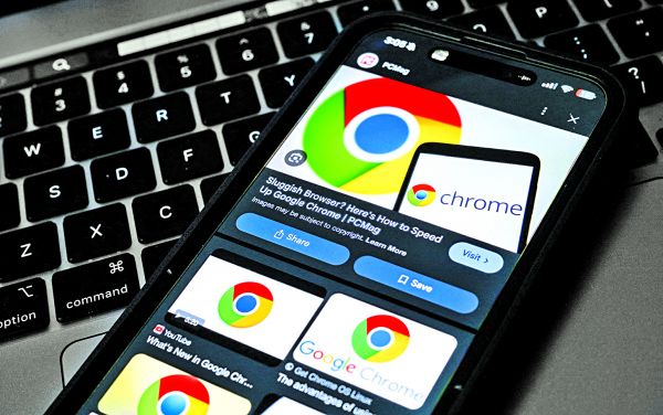 El interés por comprar Chrome pone de relieve su papel fundamental en la distribución digital. BRANDON BELL/AFP