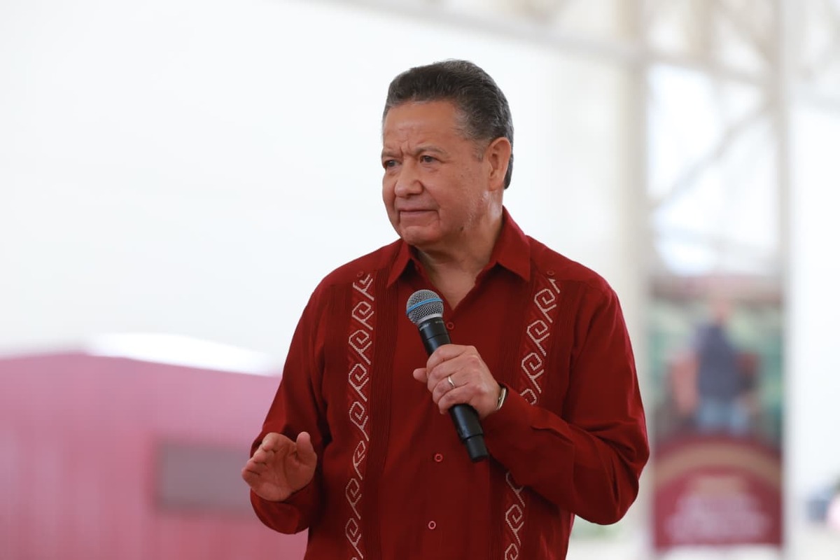 Julio Menchaca Salazar, gobernador de Hidalgo. (Jorge Sánchez)