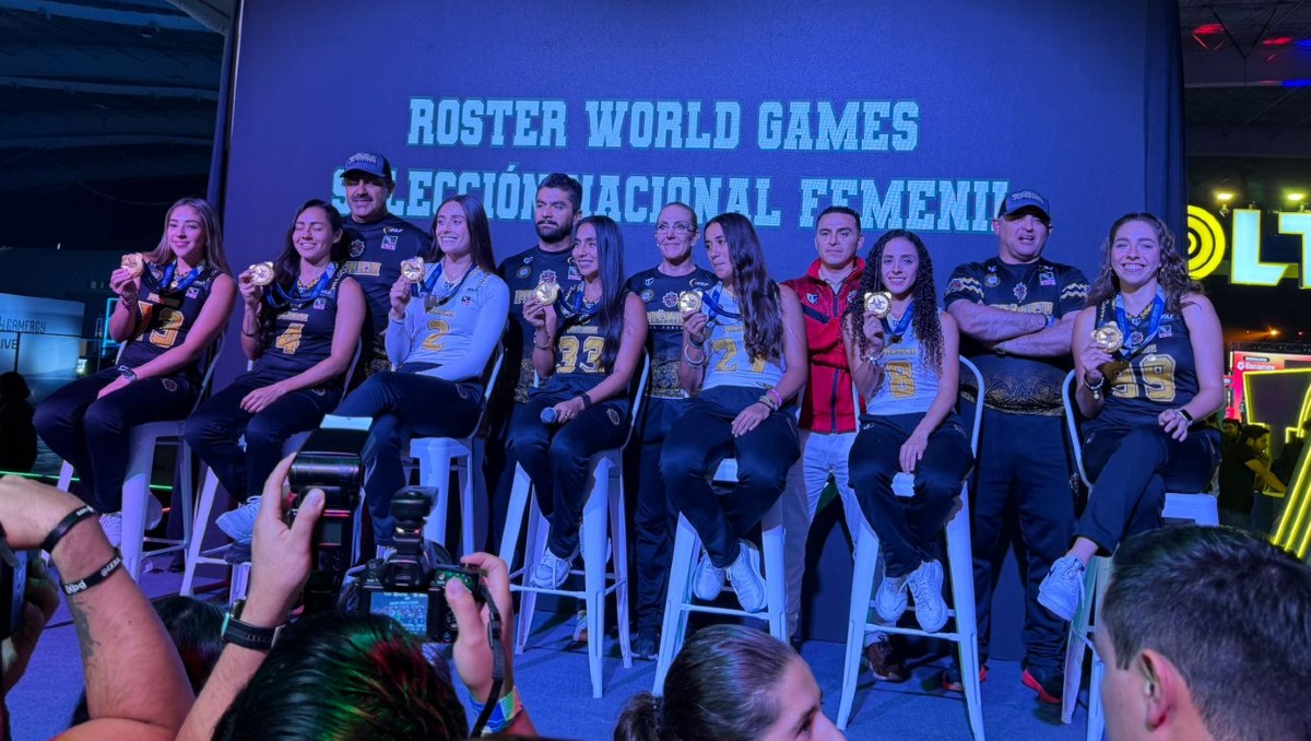 México Flag Football entrenó en las instalaciones del CNAR para su participación en los World Games (Michel Cruz)