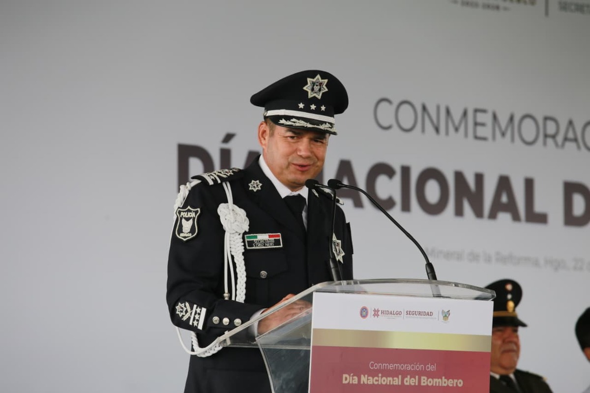 Salvador Cruz Neri, Secretario de Seguridad Pública de Hidalgo. (Maribel Calderón)
