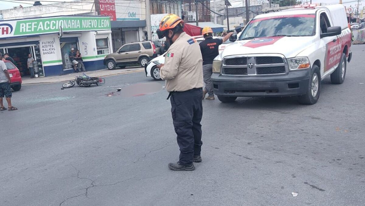 Cuerpos de auxilio acudieron al sitio tras el accidente. | Especial.