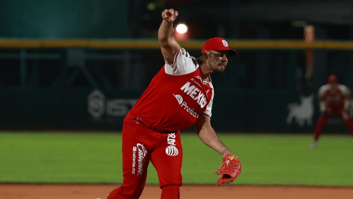 Diablos Rojos pierden al abridor Wilmer Font para el resto de la serie ante Pericos (X @DiablosRojosMX)