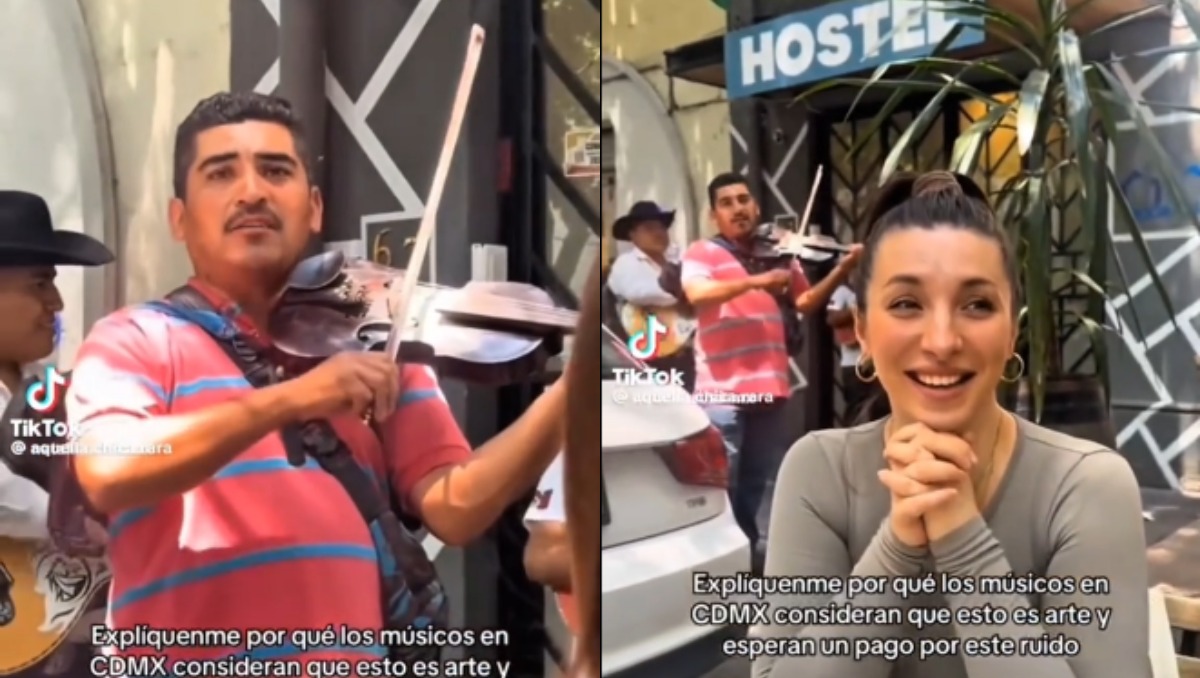 Extranjera es criticada por burlarse de músicos mexicanos