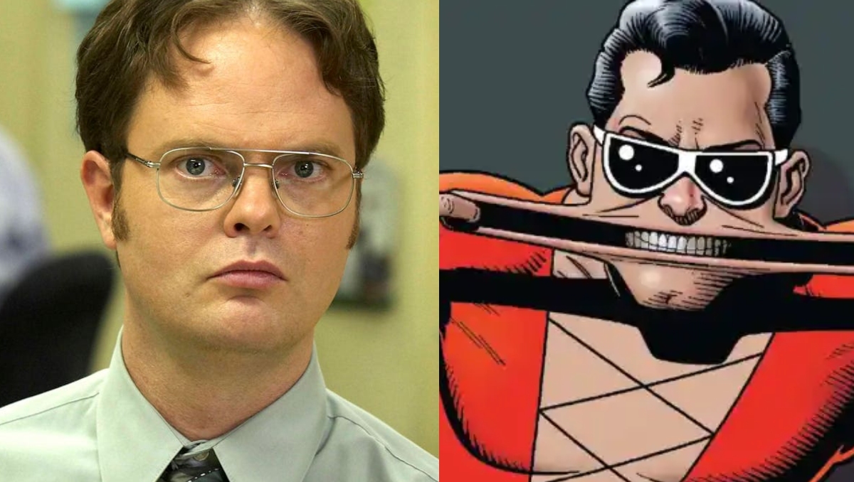 Rainn Wilson afirma que le encantaría interpretar a 'Plastic Man', pero su mayor deseo es ver que el personaje por fin tenga su película.