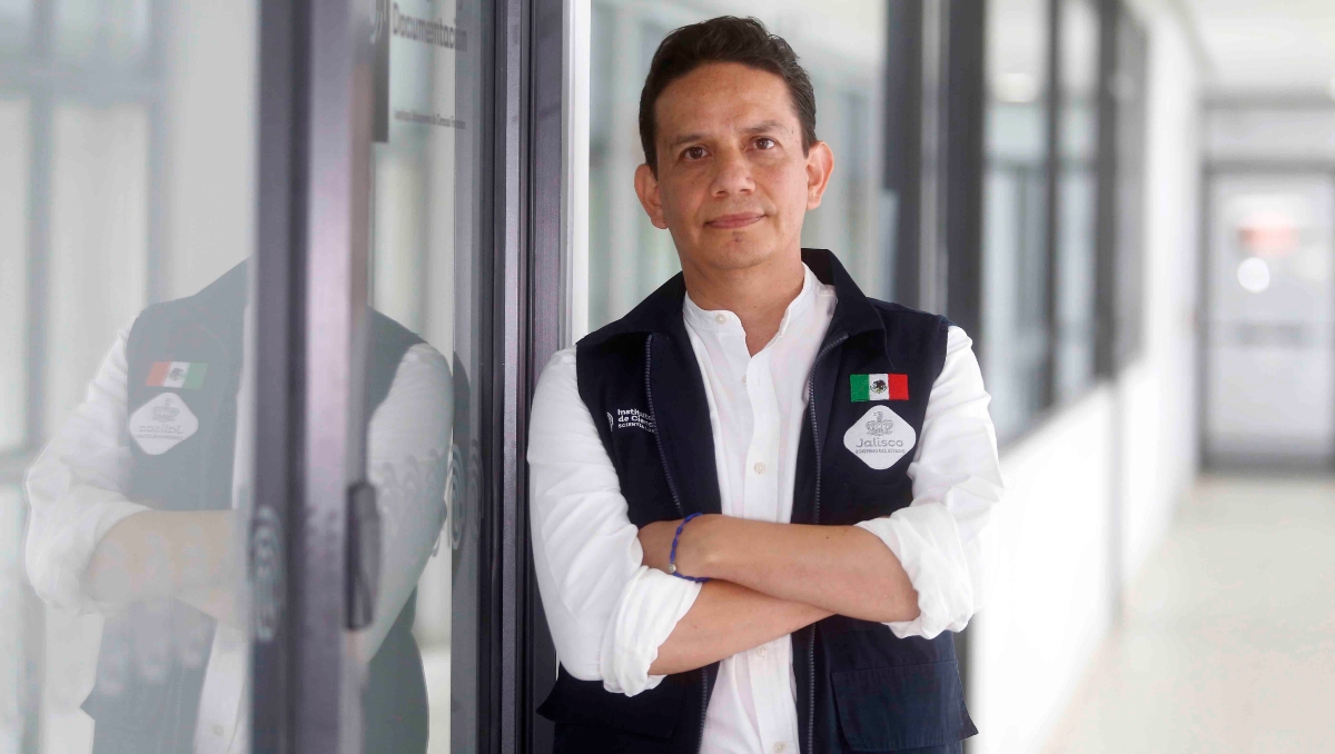 Alejandro Axel Rivera Martínez, director forense de Jalisco, promete resolver crisis forense del Estado (Foto: Fernando Carranza)
