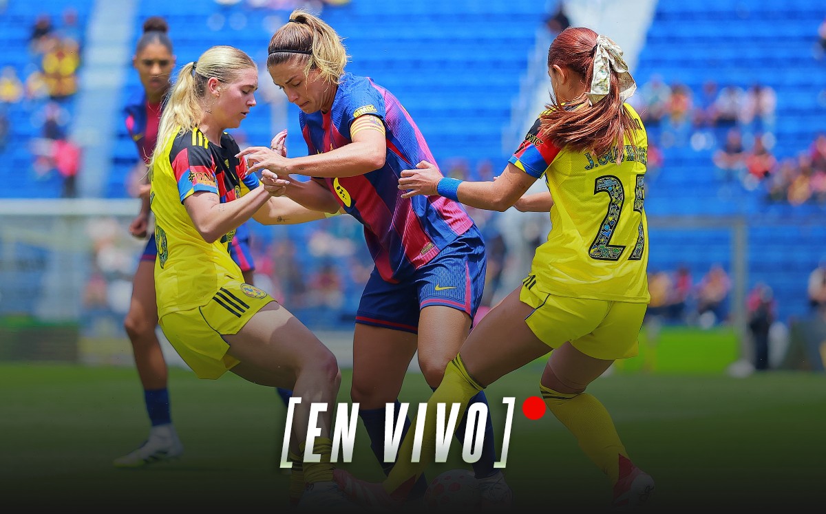 Barcelona vs. América EN VIVO. Partido amistoso femenil (Reuters)