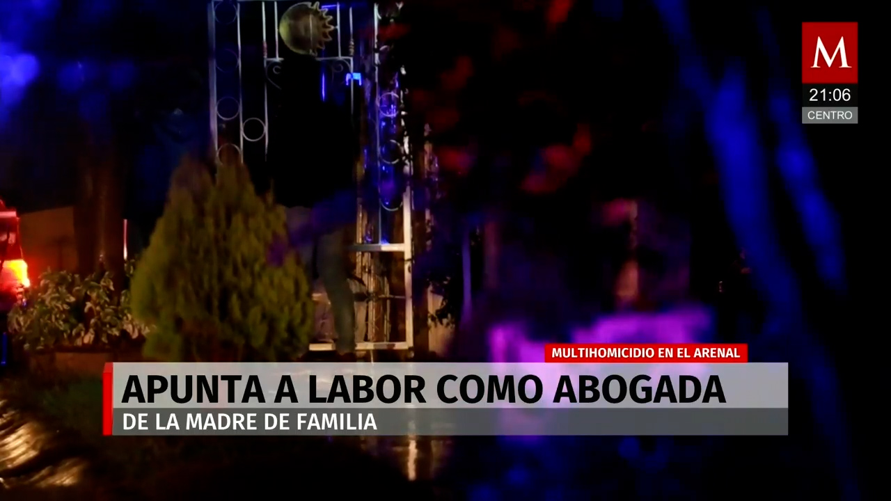 Fiscalía de Jalisco investiga asesinato de familia en El Arenal ligado a trabajo de la madre abogada