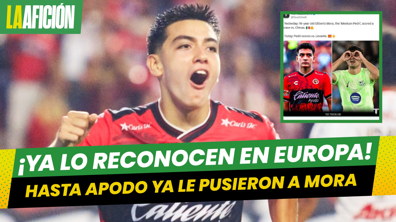 Gilberto Mora recibe nuevo APODO en Europa tras brillar con Xolos en Liga MX
