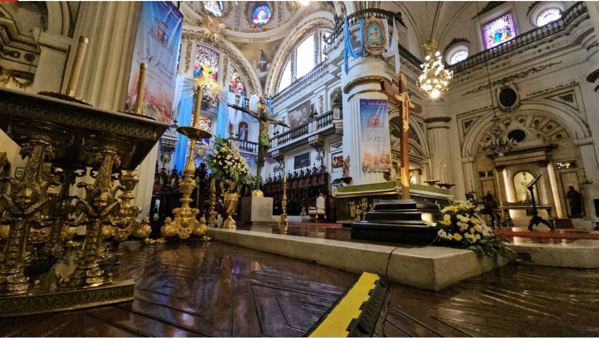 La Romería es el recorrido de la Virgen de Zapopan desde la Catedral de Guadalajara hasta su basílica en Zapopan (Foto: Juan Carlos Munguía)