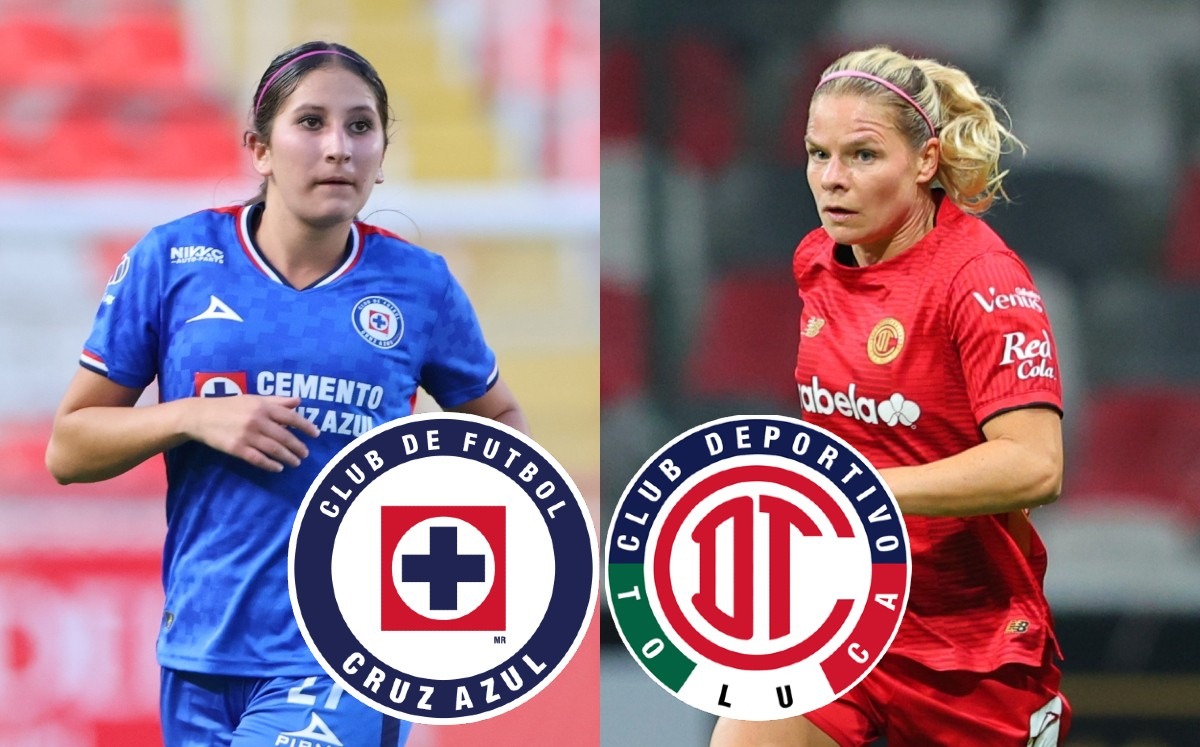 ¿A qué hora juega Cruz Azul vs Toluca? Partido HOY de Liga MX Femenil (Imago7)