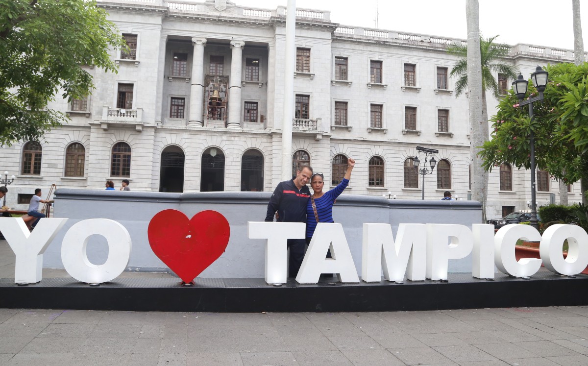 Israel Vallarta decidió visitar Tampico en sus primeras vacaciones luego de casi 20 años en la cárcel. | Yasmín Sánchez