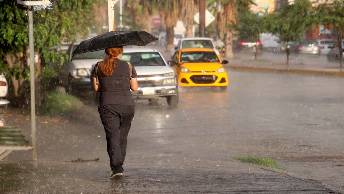 Lluvia en La Laguna. l Verónica Rivera