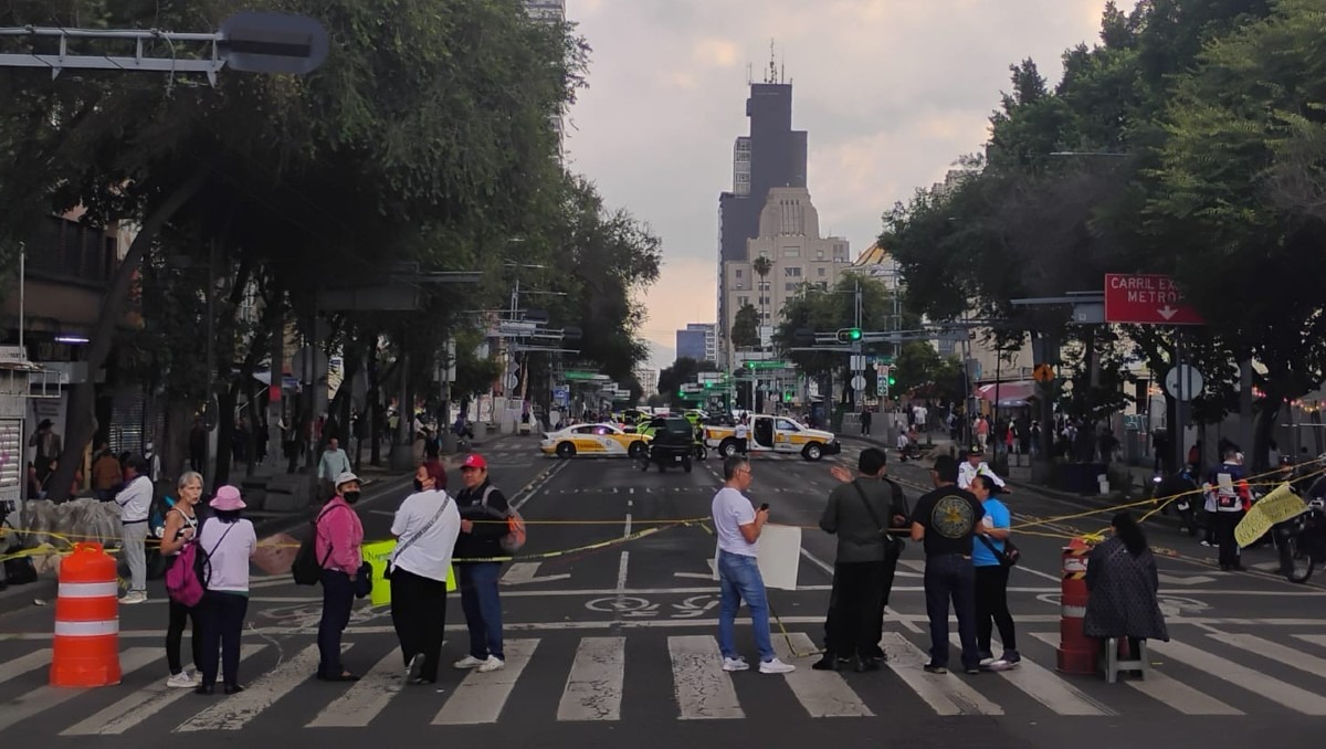 Marchas y bloqueos en CdMx hoy 25 de agosto | Foto: Javier Ríos