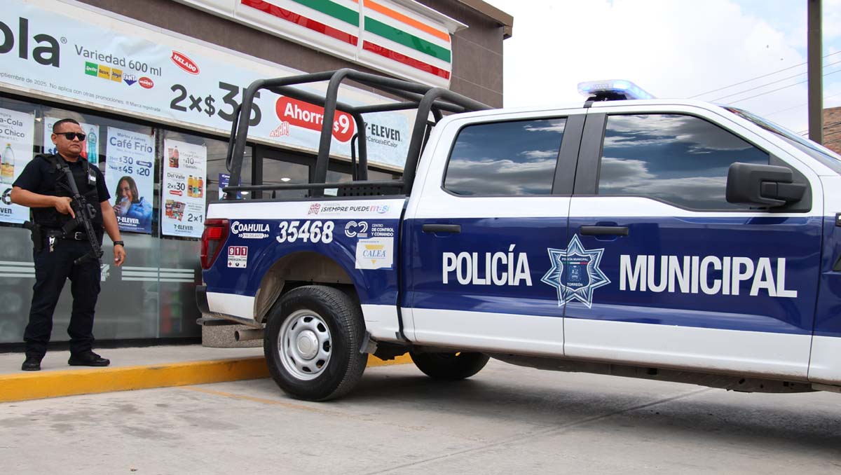 Policía de Torreón. l Verónica Rivera