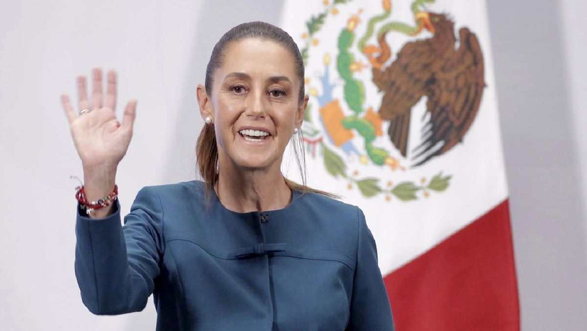 La Presidenta en su conferencia de prensa matutina del 25 de agosto en Palacio Nacional. | Ariel Ojeda