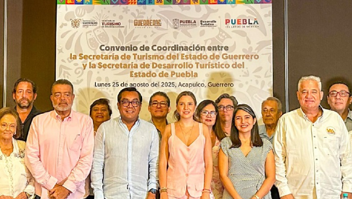 Puebla y Guerrero firman convenio de coordinación turística | Especial