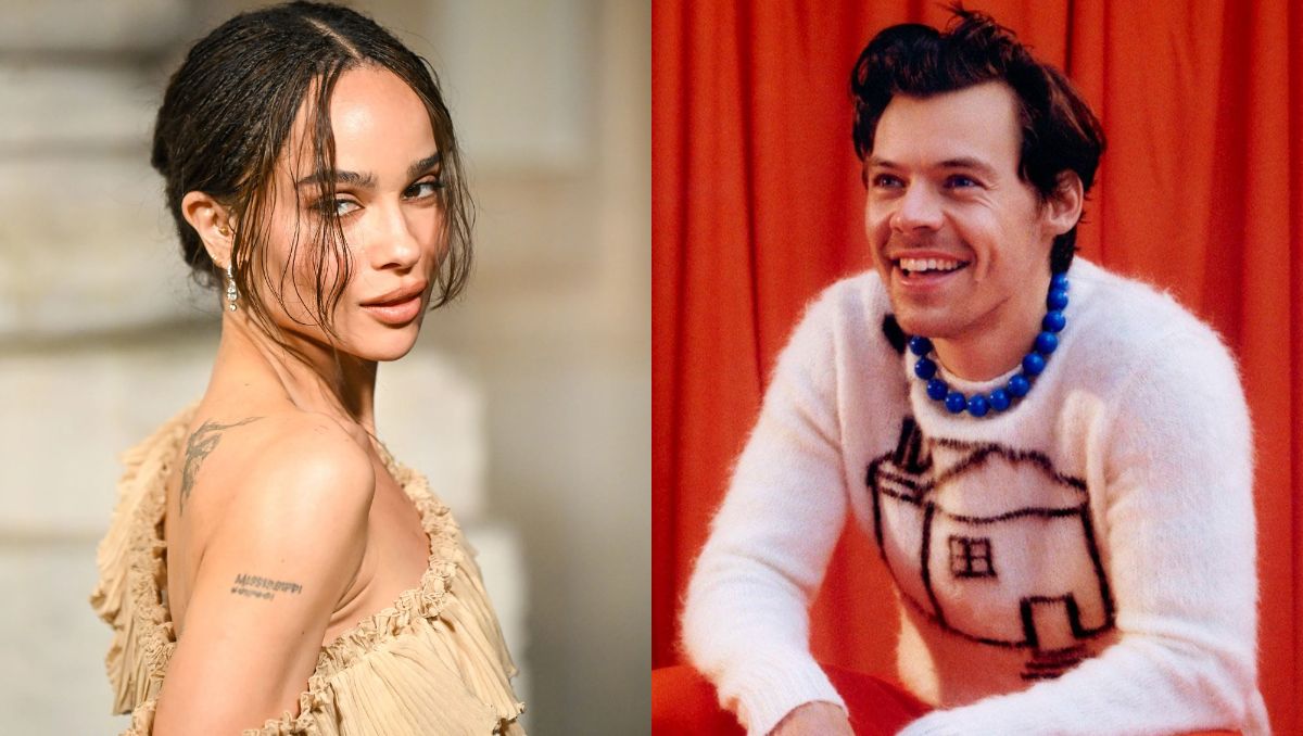 Zoë Kravitz y Harry Styles desatan rumores de romance por video juntos