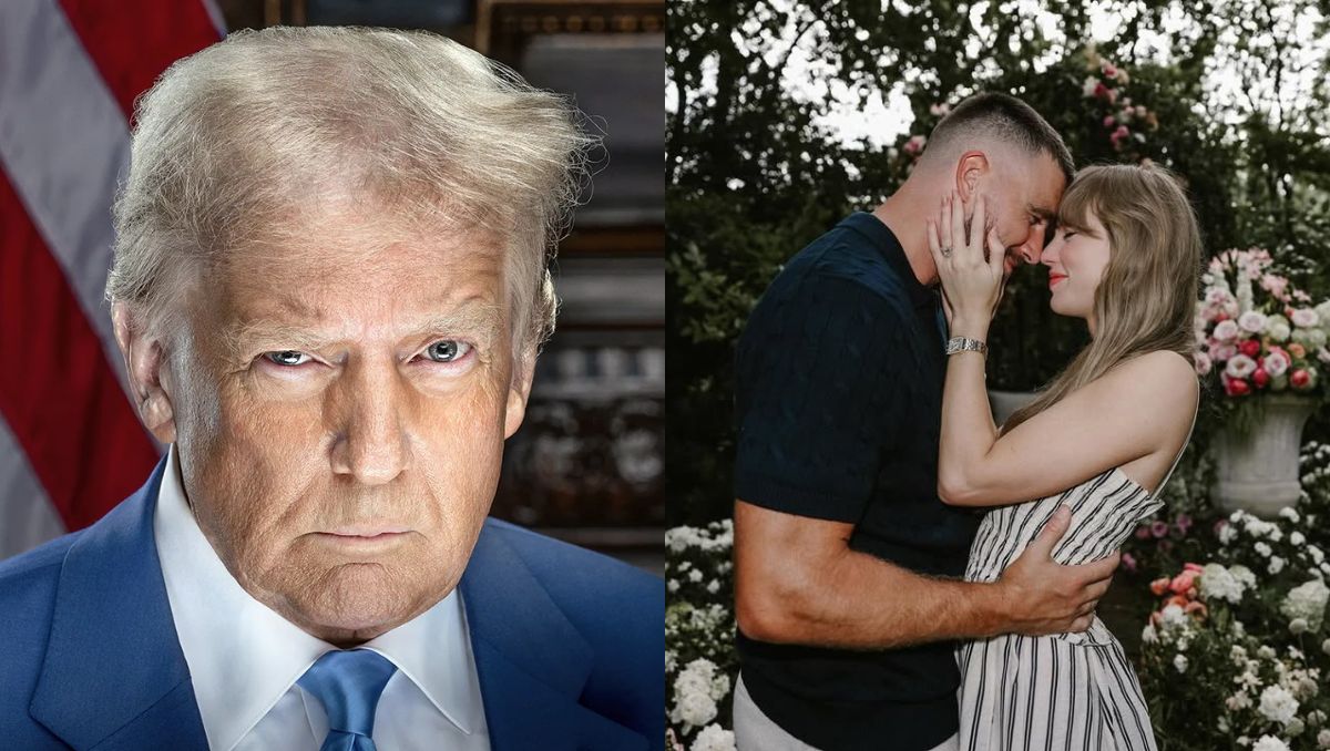 Donald Trump reacciona al compromiso de Taylor Swift con Travis Kelce