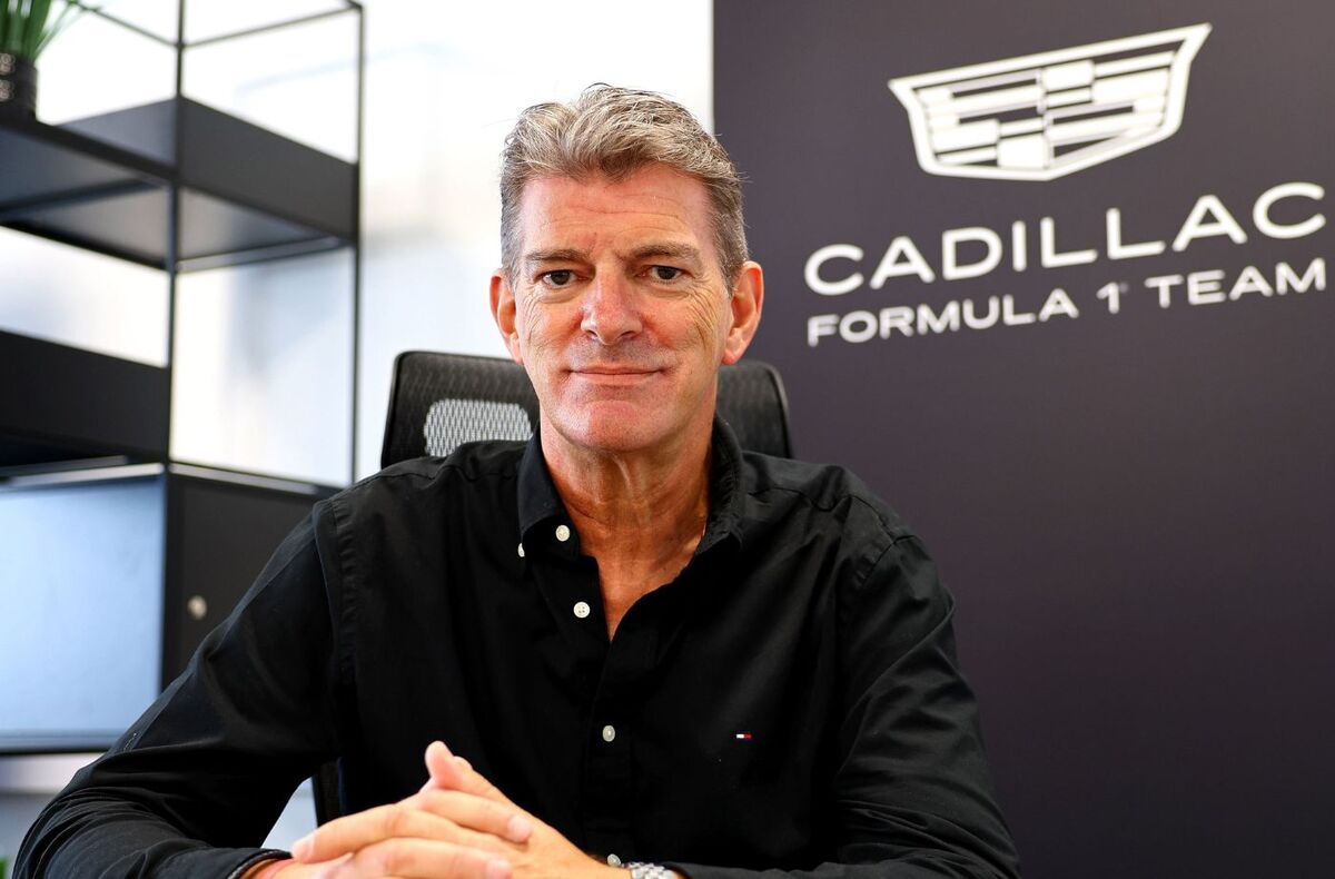 Graeme Lowdon, una de las figuras clave en Cadillac, la nueva escudería de 'Checo' Pérez (Cadillac Formula 1 Team)