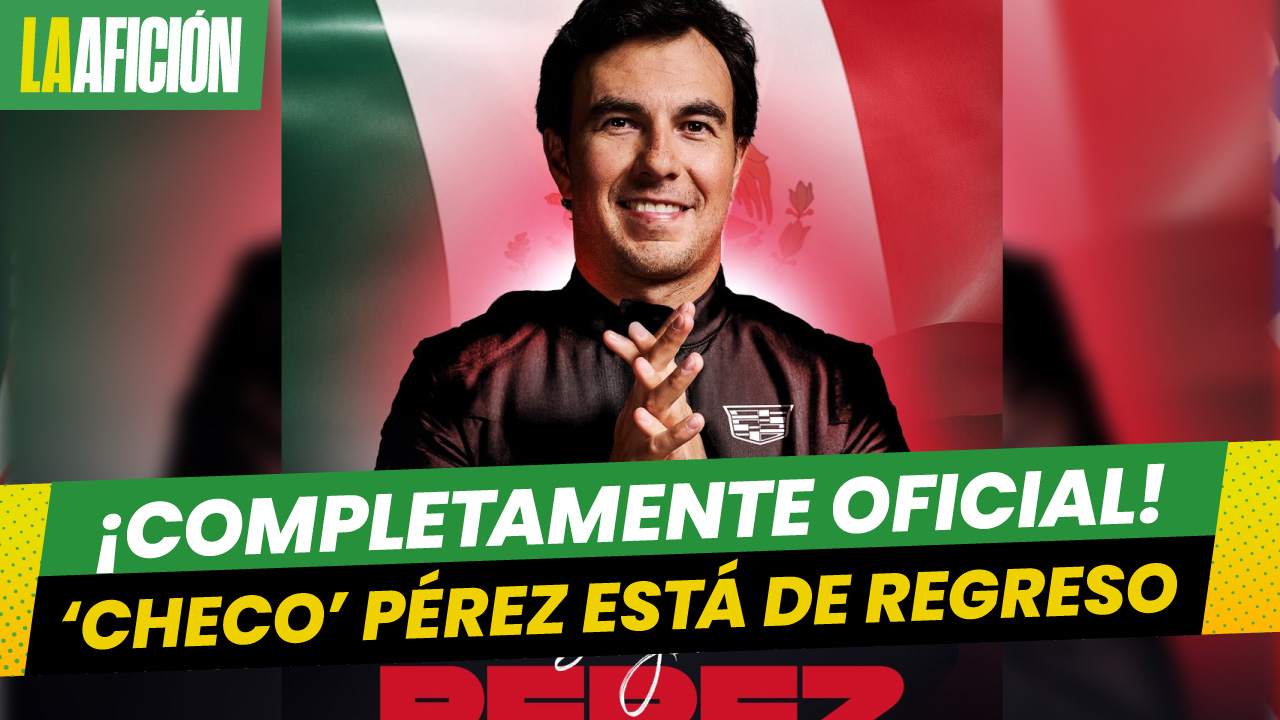 'Checo' Pérez es anunciado como nuevo piloto de Cadillac