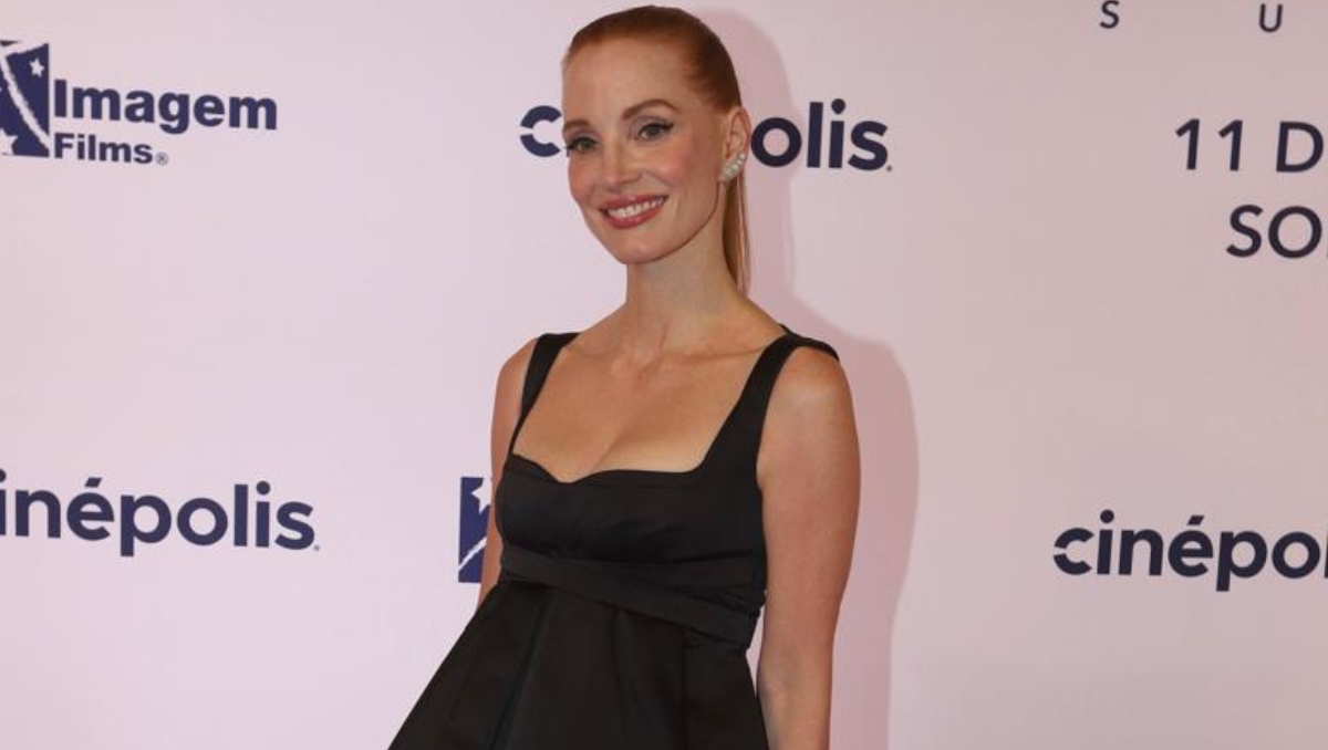 Jessica Chastain en la alfombra roja de la cinta Dreams | Fotos de jorge Carballo