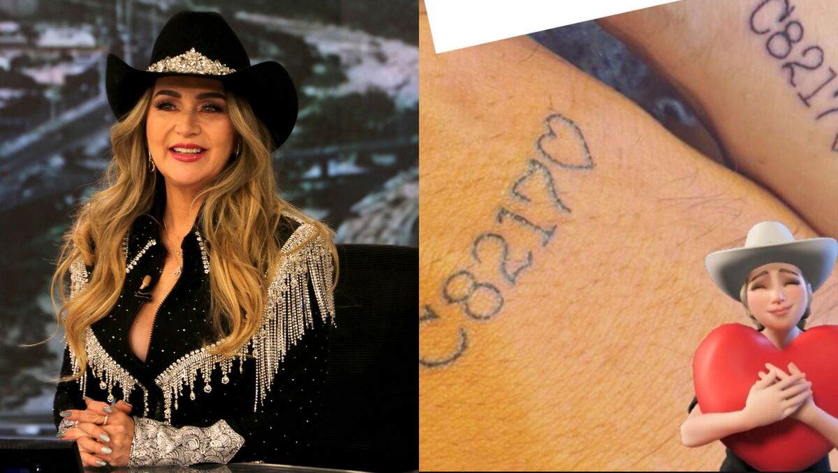 La cantante se realizó un tatuaje con su nuevo romance. | Roberto Alanís.