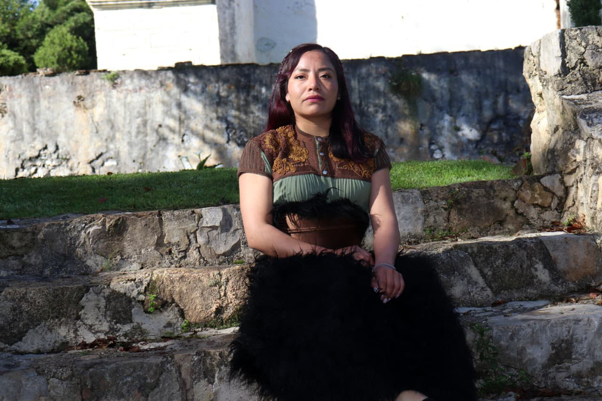 María Victoria Díaz Ruiz, escritora tzotzil. (Foto: Especial)