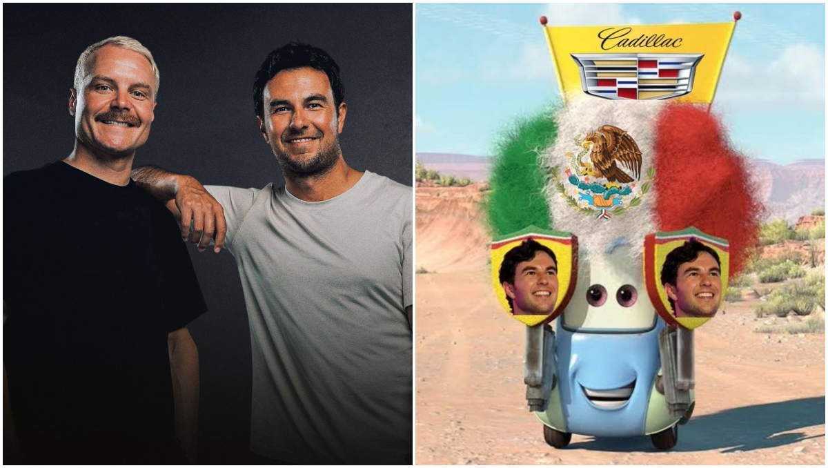 Memes celebran regreso de 'Checo' Pérez a la Fórmula 1 (Cortesía Cadillac / X @ChecoPerezDios)