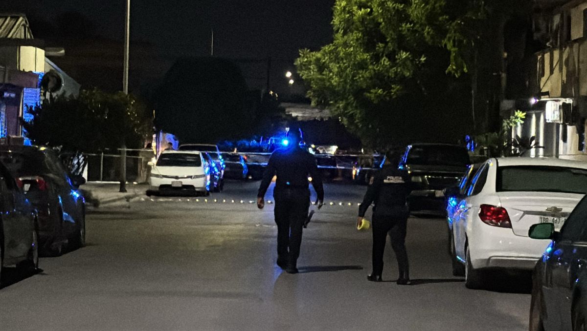 Policías de Guadalupe acordonaron el área. Susana Paredes