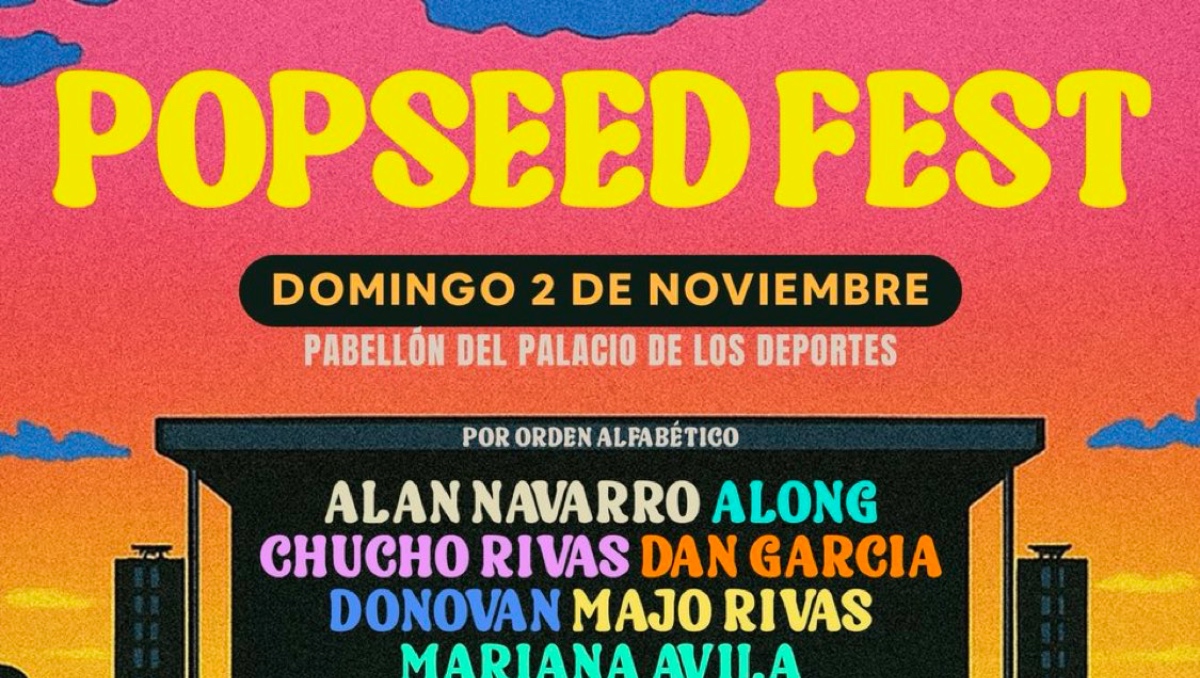 Popseed fest: el nuevo festival en CdMx